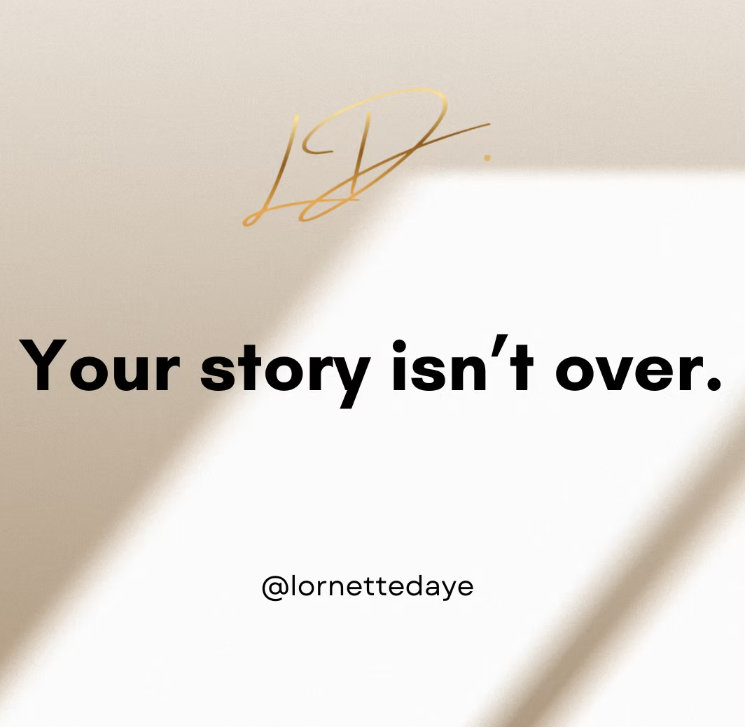 Protect Your Peace - Your story isn't over.