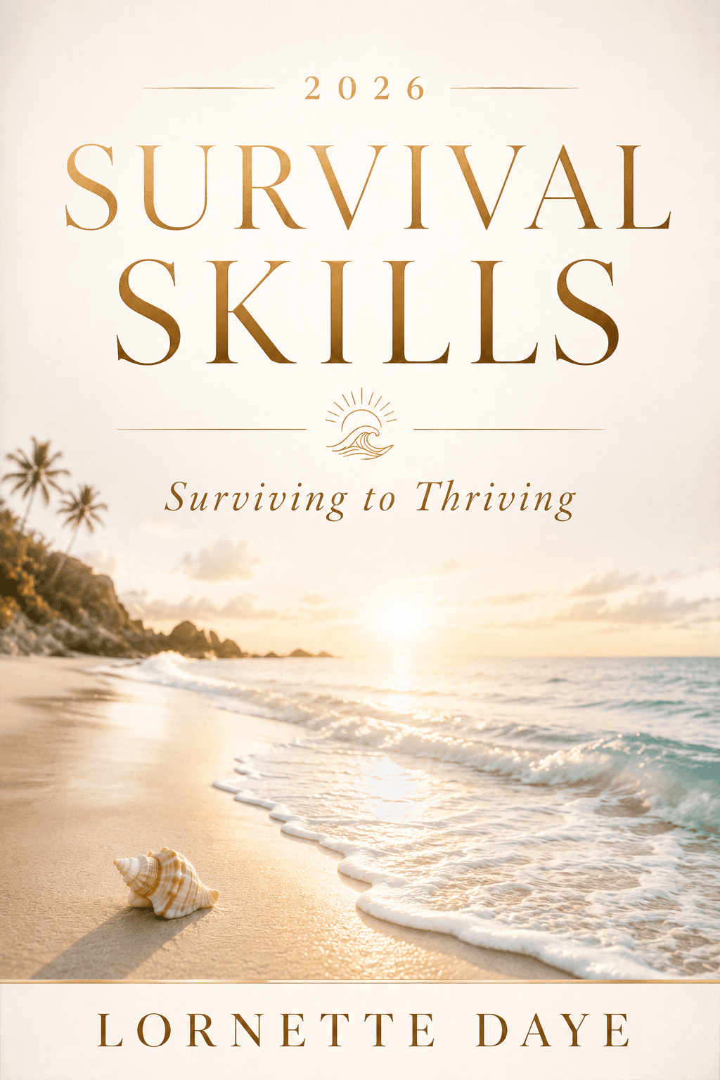 2026 Survival Skills: Surviving to Thriving book cover artwork by Lornette Daye.