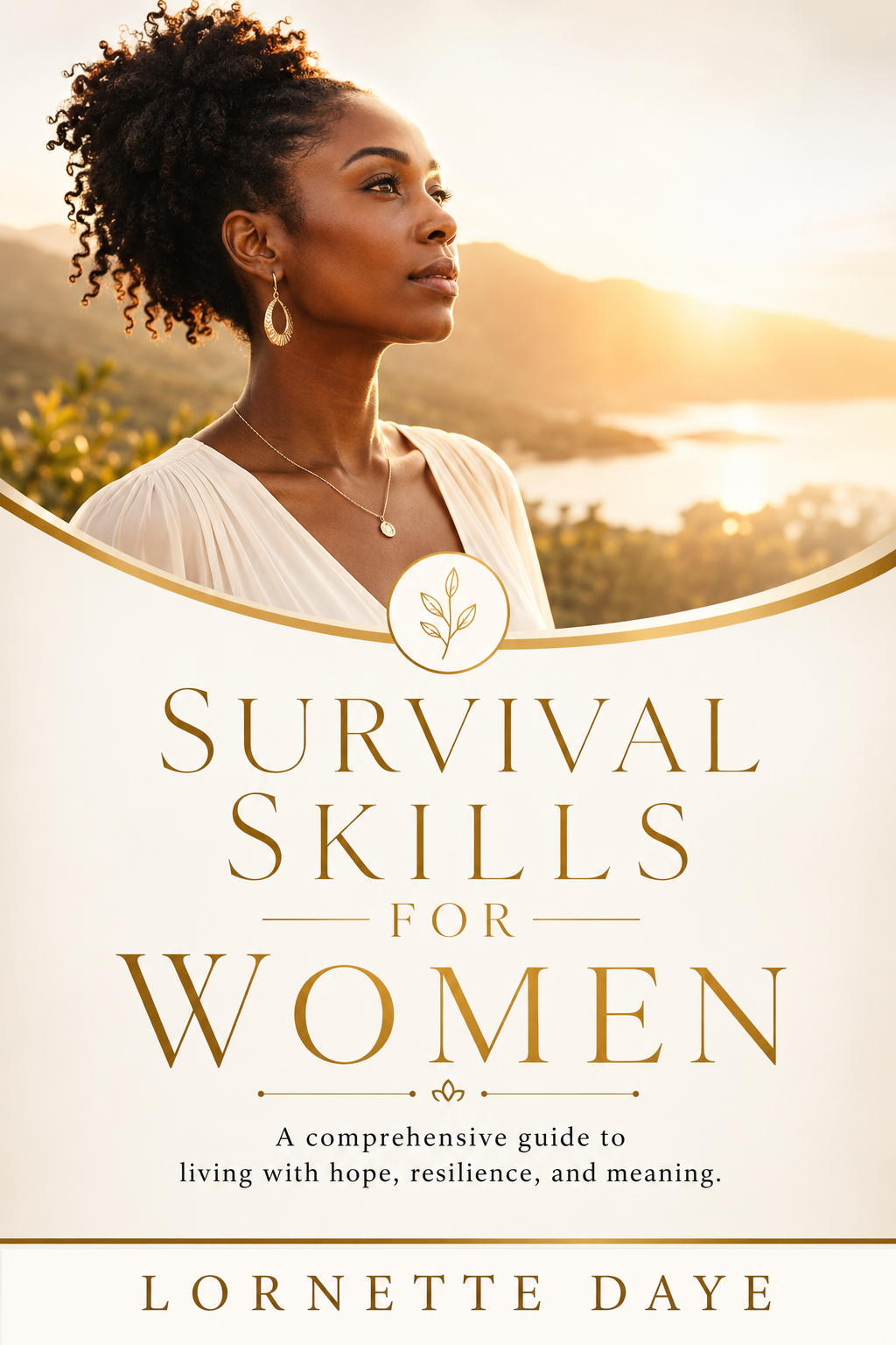 Survival Skills for Women book cover — a woman looking confidently toward the horizon.