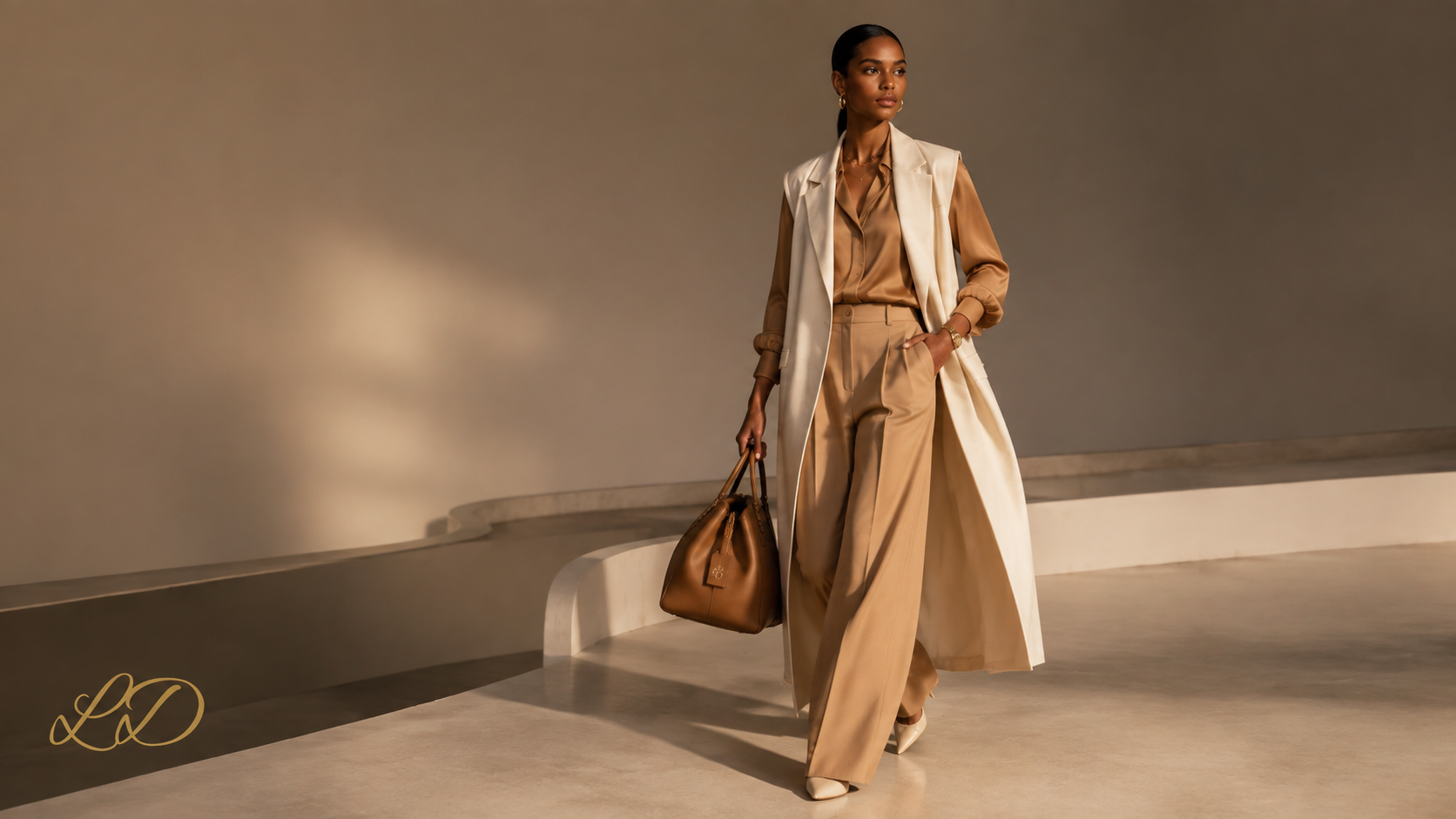 Tailored Longline Sleeveless Vest